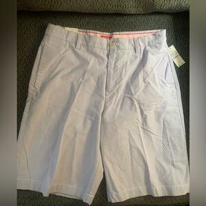 NWT Mens Izod Oxford Shorts Dahlia Light Purple Golf Size 32 Waist